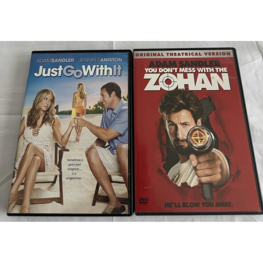 Adam Sandler DVD Lot - Just Go With It | You Don't Mess With The Zohan